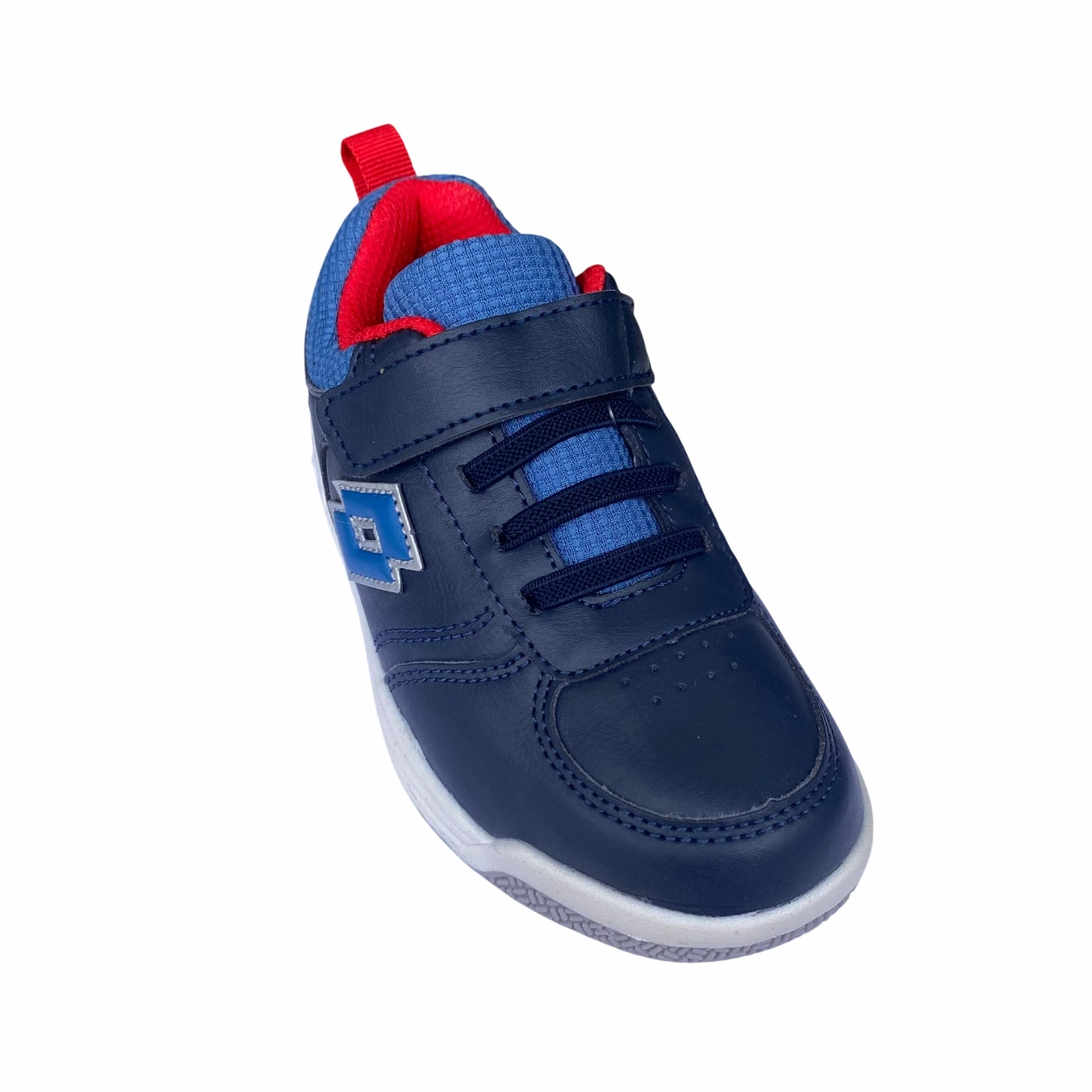 aerobic running wear Lotto scarpa da tennis da bambino Set Ace 214998 75K blu-azzurro-rosso