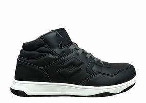 Pressure Relief Insoles Lotto scarpa sneakers alta da ragazzoTracer Mid Jr L T6745 nero
