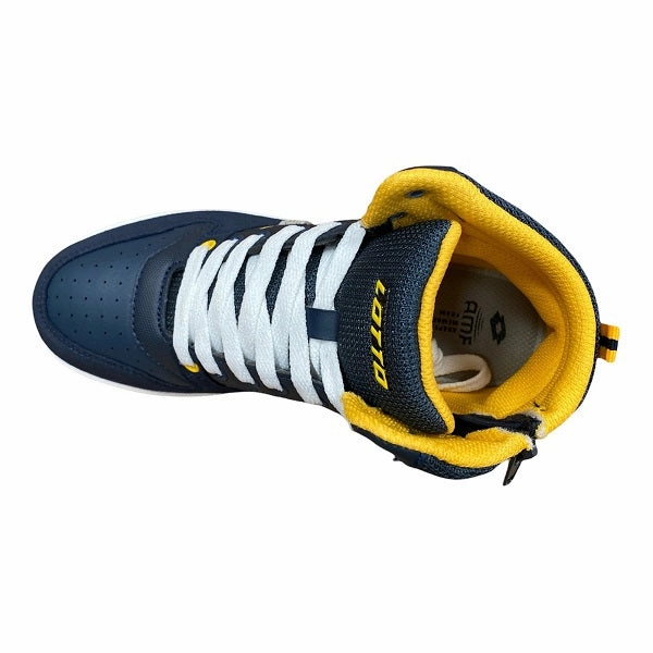hard - ground shoes budget - friendly shoe price Lotto sneakers alta da ragazzo Rocket AMF Mid Jr L 216921 6Y3 blu