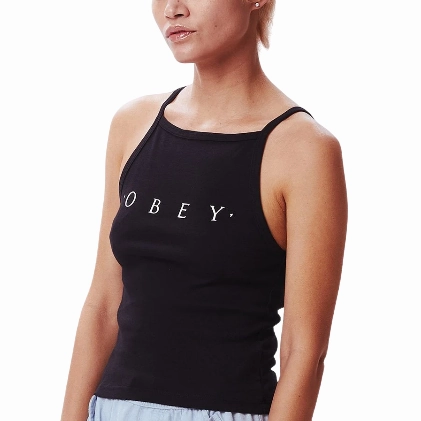 Training Gear Versatile Style Obey Bebito Ava Cropped Tank 266831896 black