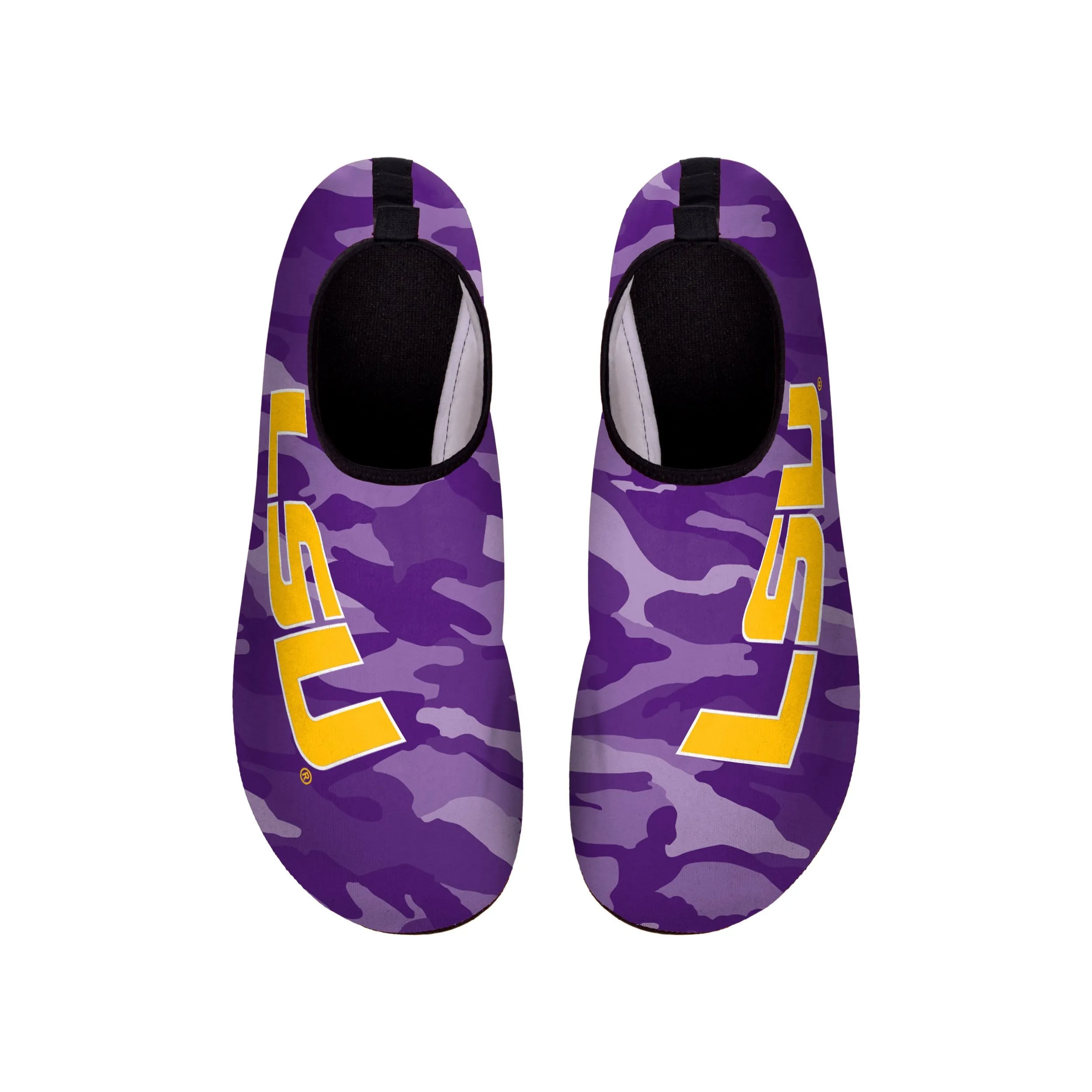 LSU Tigers NCAA Mens Camo Water Shoe