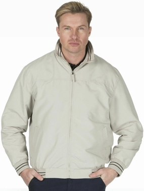 Casual Warmth Mens Classic Casual Golf Bomber Jacket