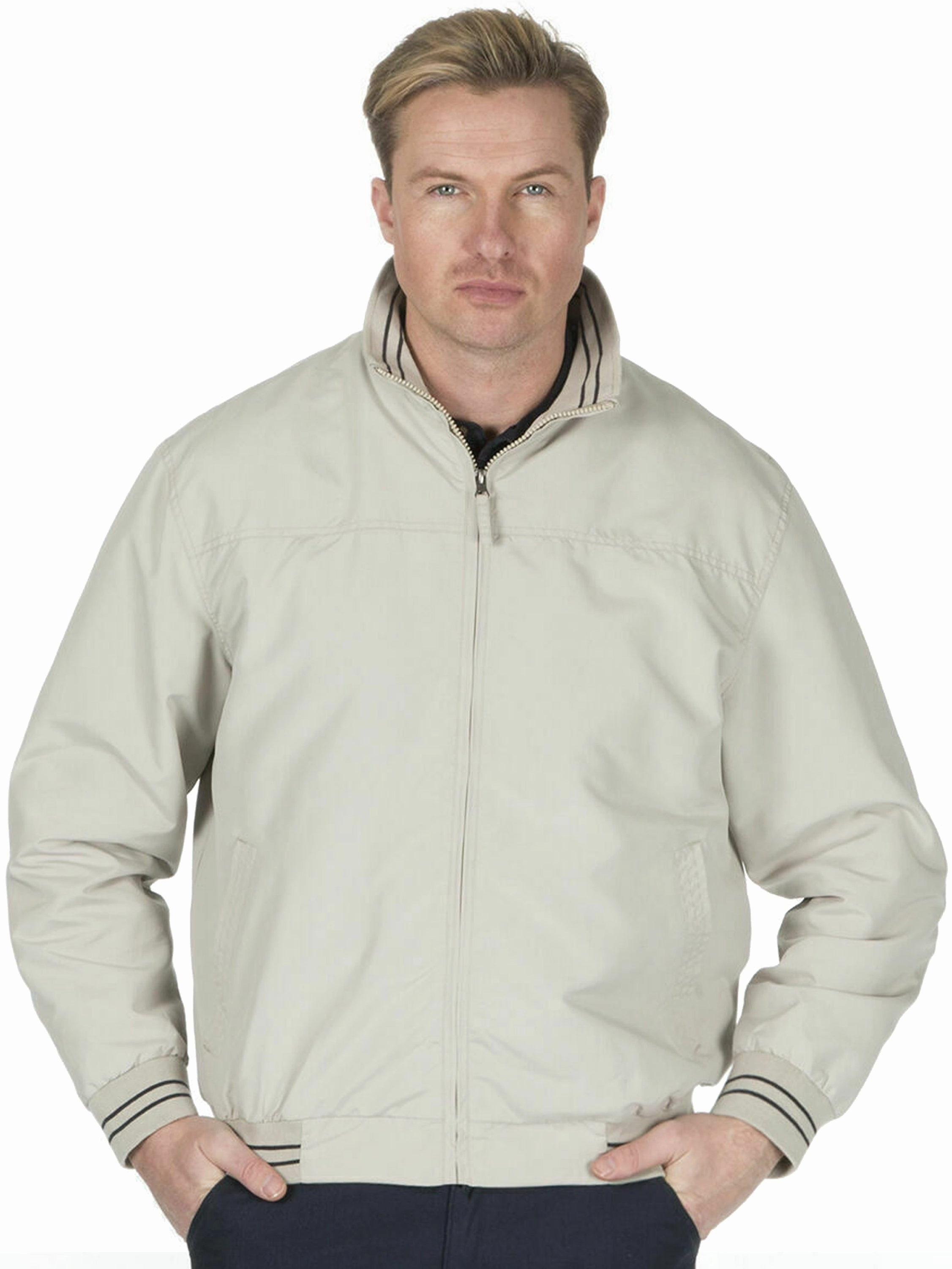 Storm Protection Mens Classic Casual Golf Bomber Jacket