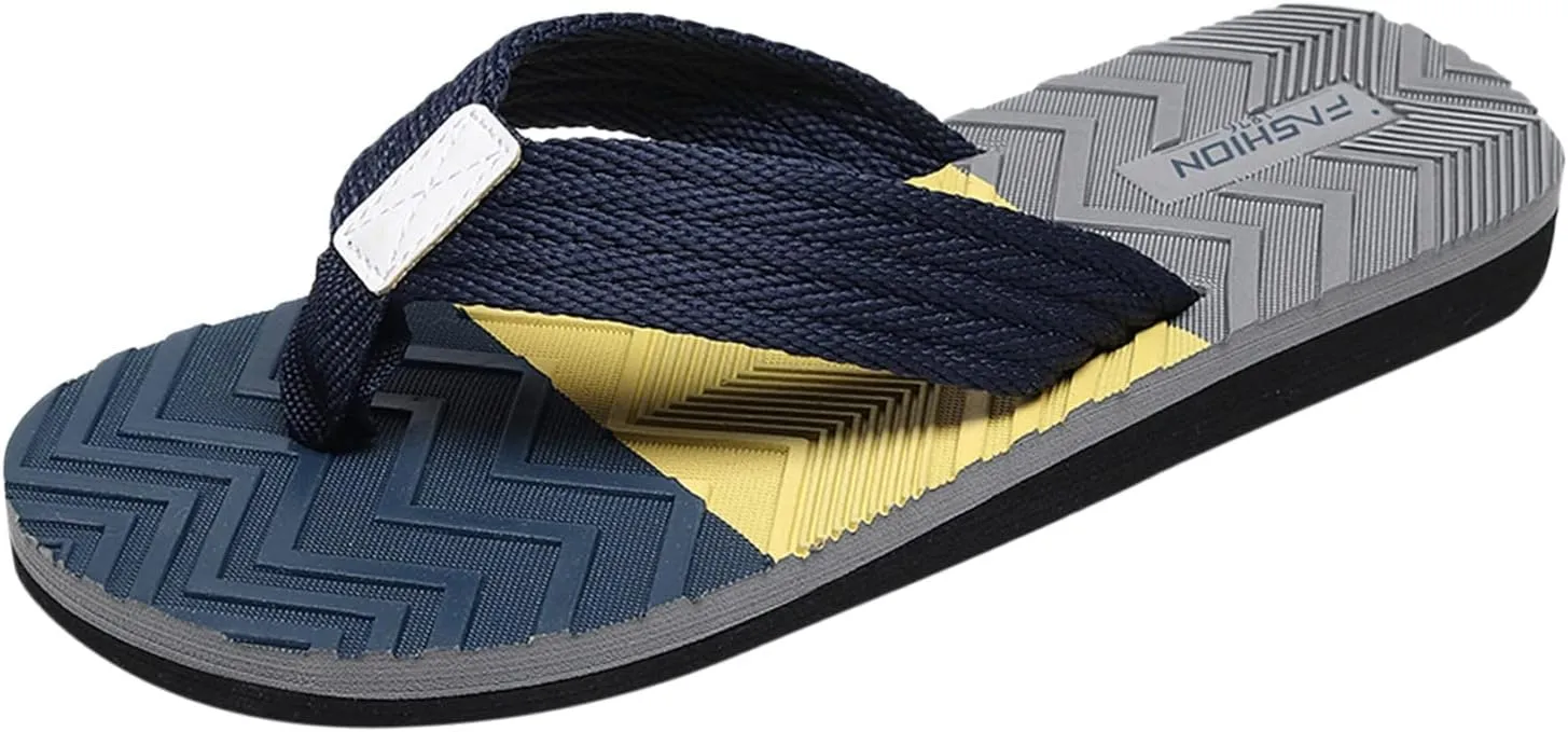 Men Classical Comfortable Flip Flop Fashion Sandals Slide Sandals Beach Slippers Air Walk Flip Flops