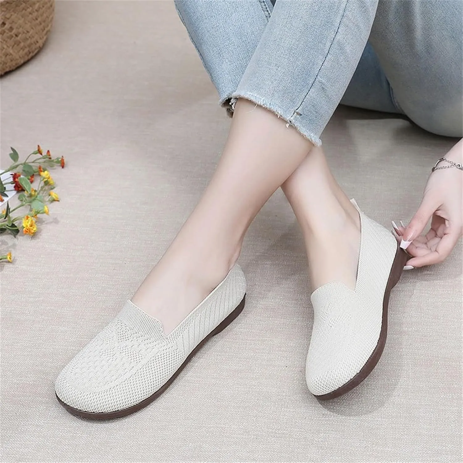 Men Mesh Sneaker Orthopedic Casual Sneaker with Arch Support Comfortable Breathable Walking Shoes Lightweight Wide Width Running Shoes
