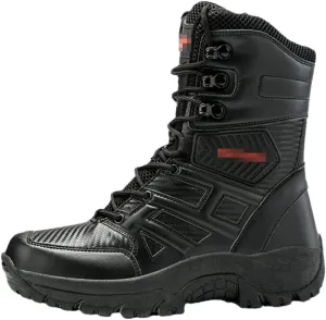 Men Military Leather Boots Special Force Tactical Desert Combat Men's Boots Outdoor Shoes Ankle Boots