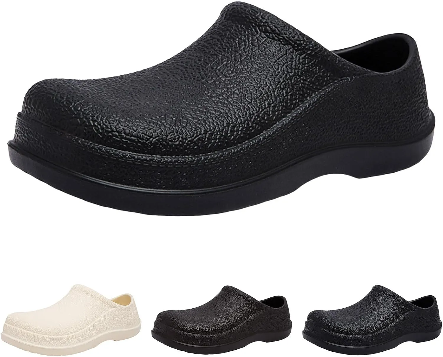 Men Sandals Fashionable Solid Color Minimalist New Pattern Flat Bottomed Spring And Summer Men Closed Toe Sandals