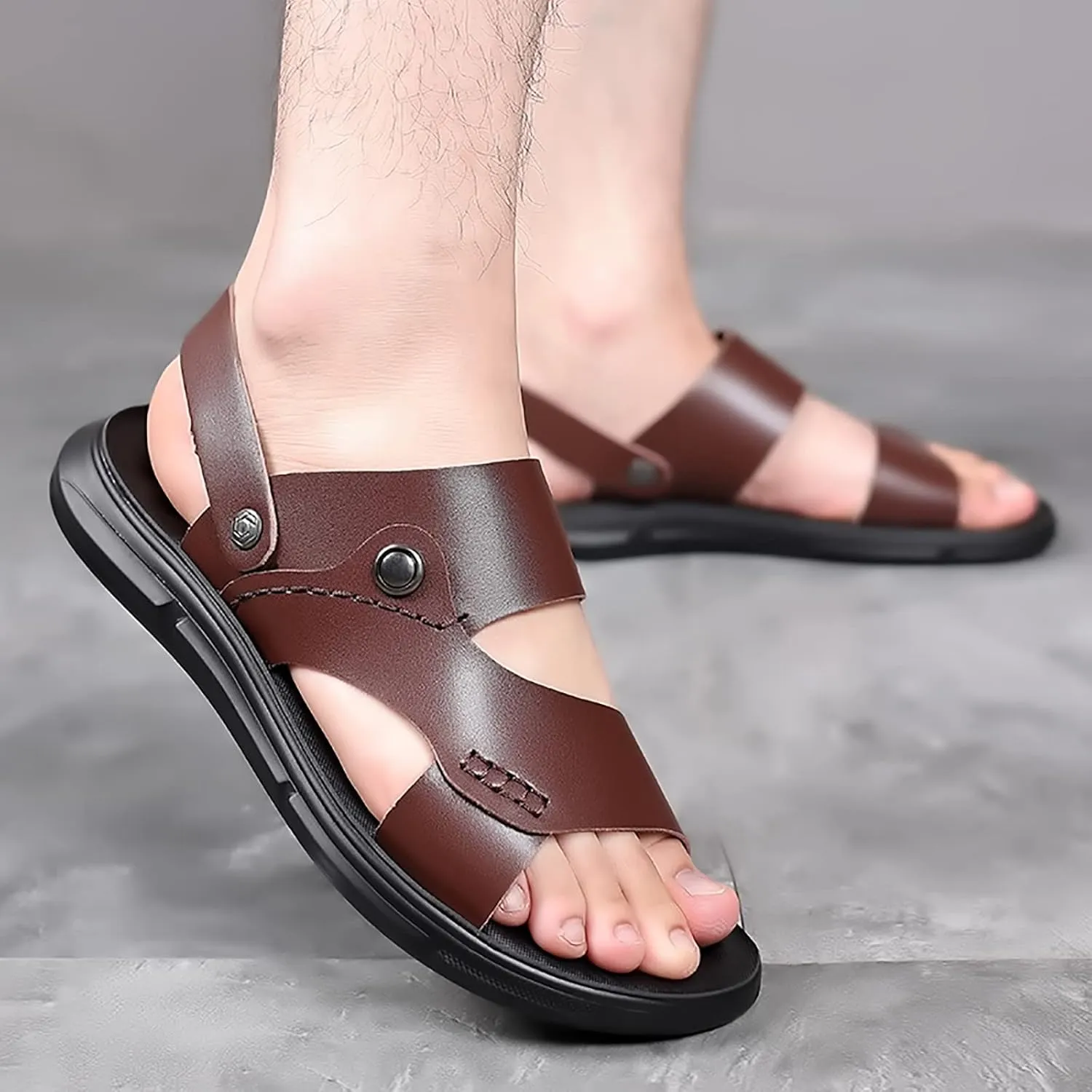 Men Sport Sandals Athletic Summer Beach Slides Shoes Outdoor Hiking Thong Flip Flops Sandals Mens Slippers