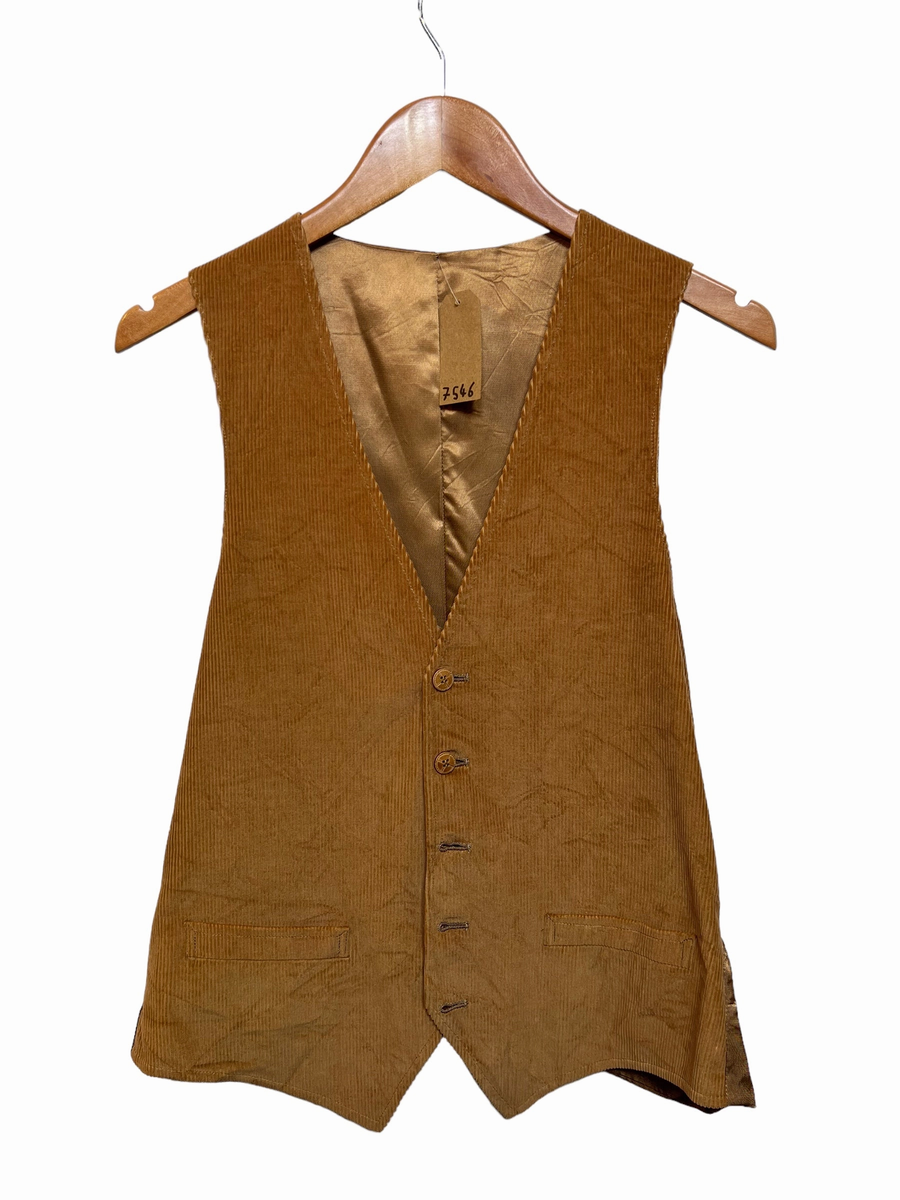 solo travel activity Men??s Brown Waistcoat (Size S)