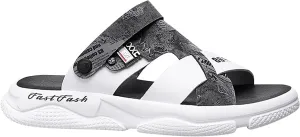 Men'S 2025 Summer New Soft Bottom Outerwear Sandals And Slippers Casual Sports Trend Air Cushion Beach Slippers