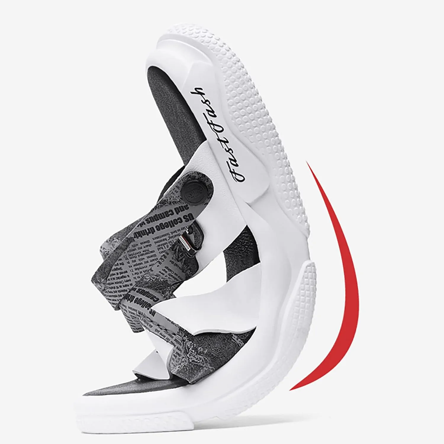 Men'S 2025 Summer New Soft Bottom Outerwear Sandals And Slippers Casual Sports Trend Air Cushion Beach Slippers