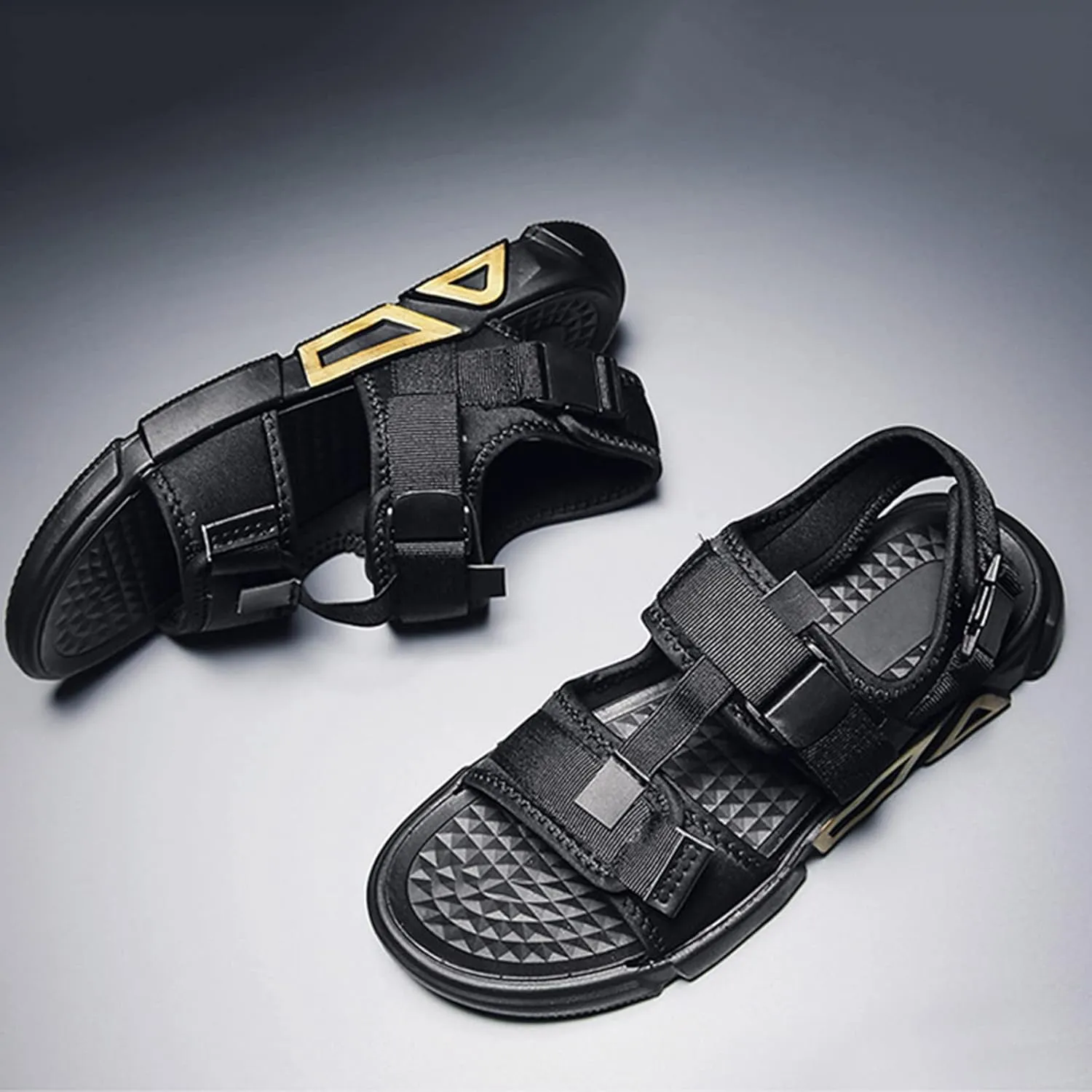 Mens Athletic Sandals Open Toe Athletic Sport Sandals Beach for Men Walking for Summer