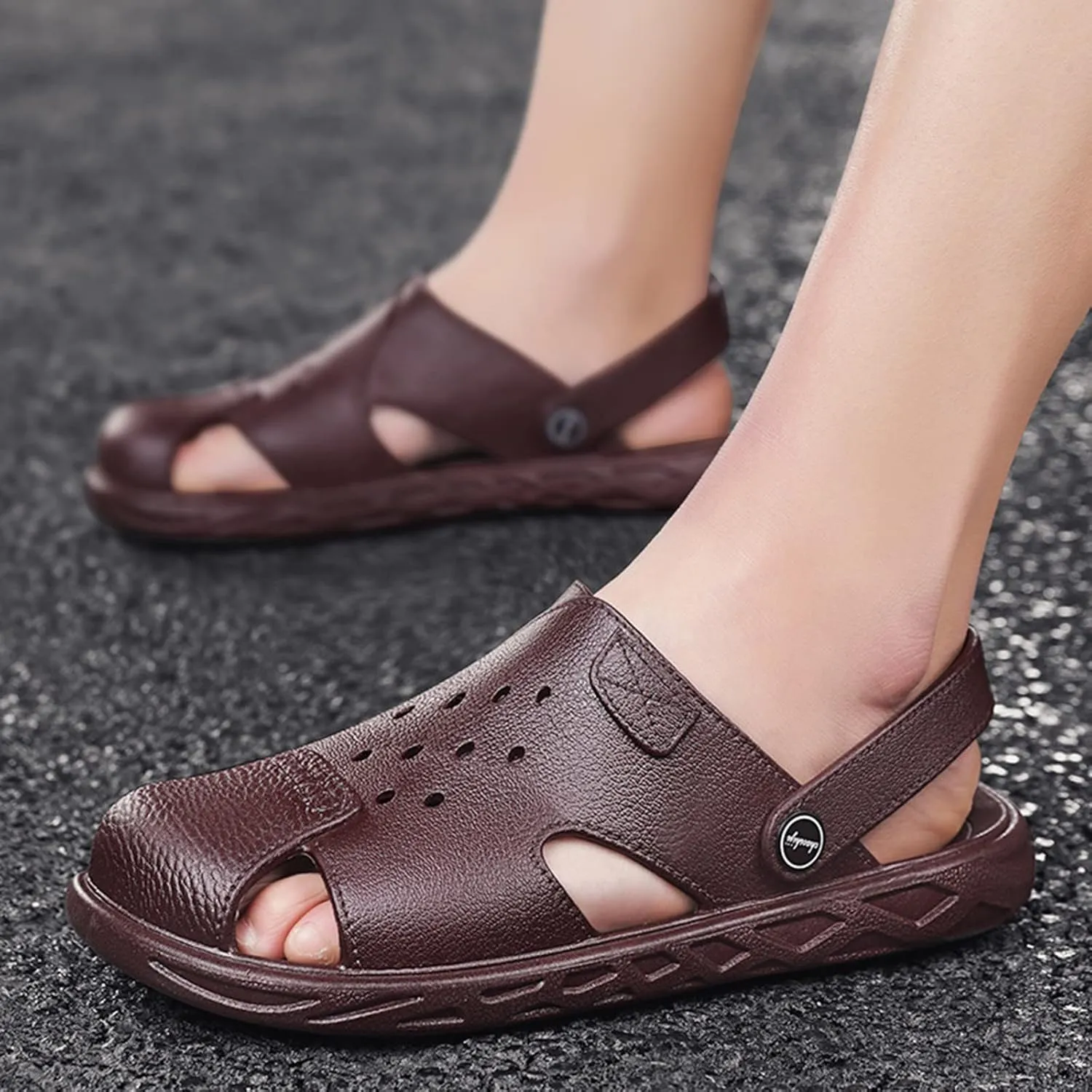 Mens Beach Sandals Men's Athletic Outdoor Sandals Slides Men's Sandals Hiking Water Beach Sport Outdoor
