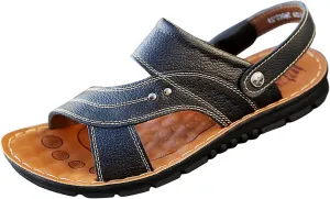 Mens Beach Sandals Sandal for Men Mens Sandals Breathable Open Toe Non Slip Casual Beach Sandal