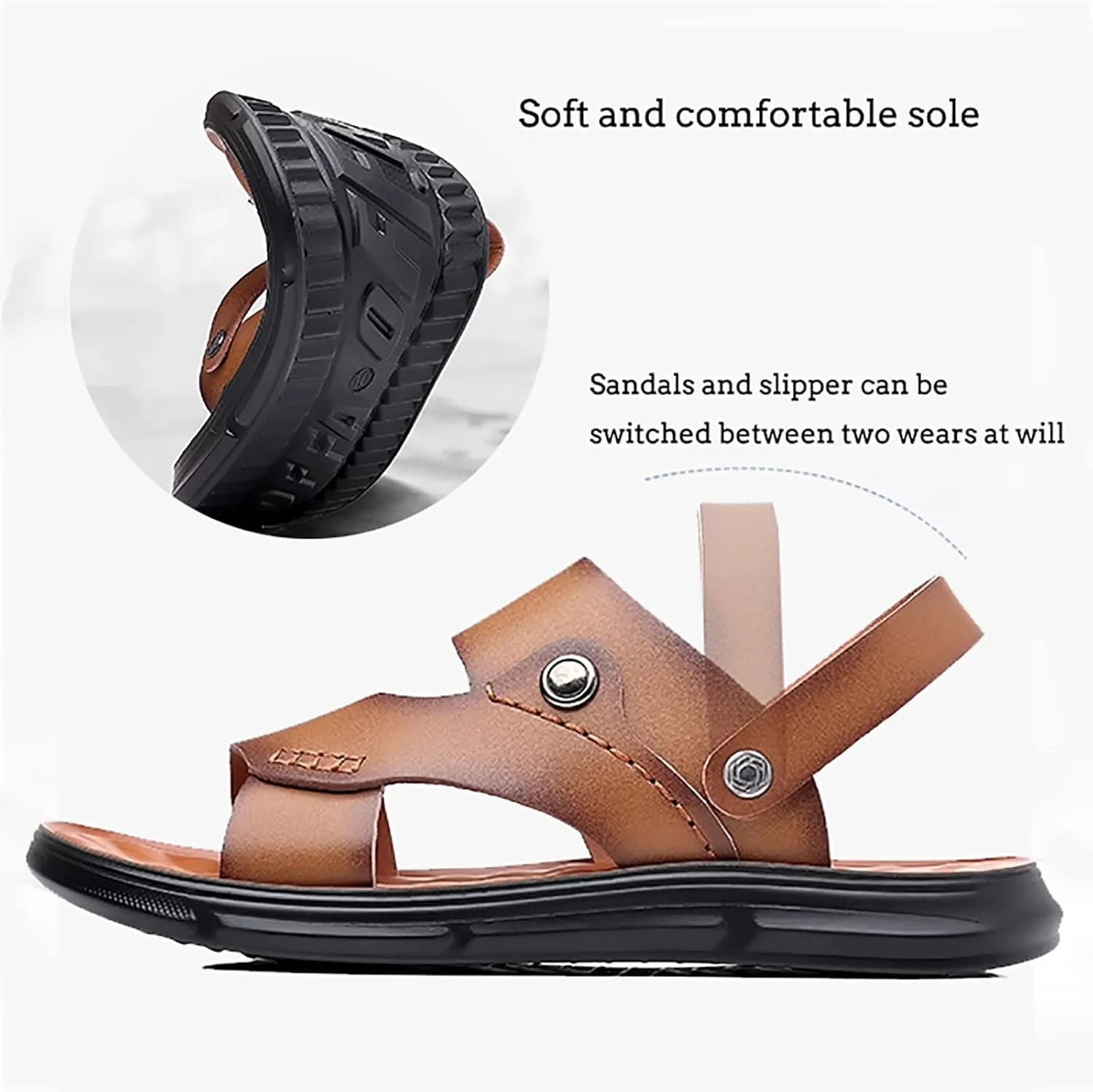Mens Beach Sandals Sandal for Men Mens Sandals Comfort Breathable Hiking Beach Summer Sandal