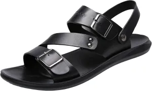Mens Beach Sandals Sandal for Men Mens Sandals Non Slip Outdoor Adjustable Straps Comfortable Hiking Sandal