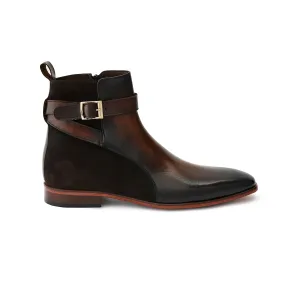 Men's Calf Leather Handmade Chelsea Boots M10002
