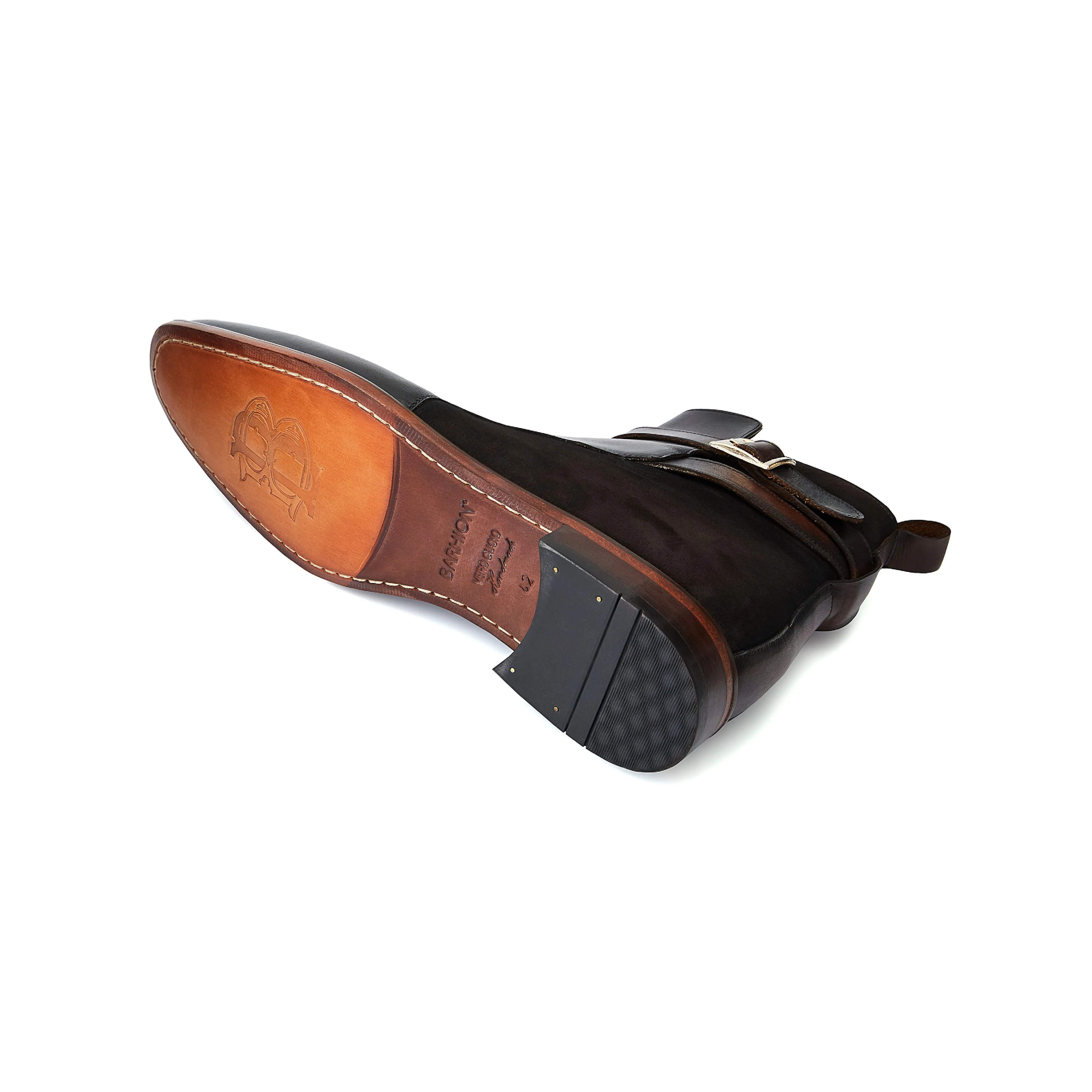 Men's Calf Leather Handmade Chelsea Boots M10002
