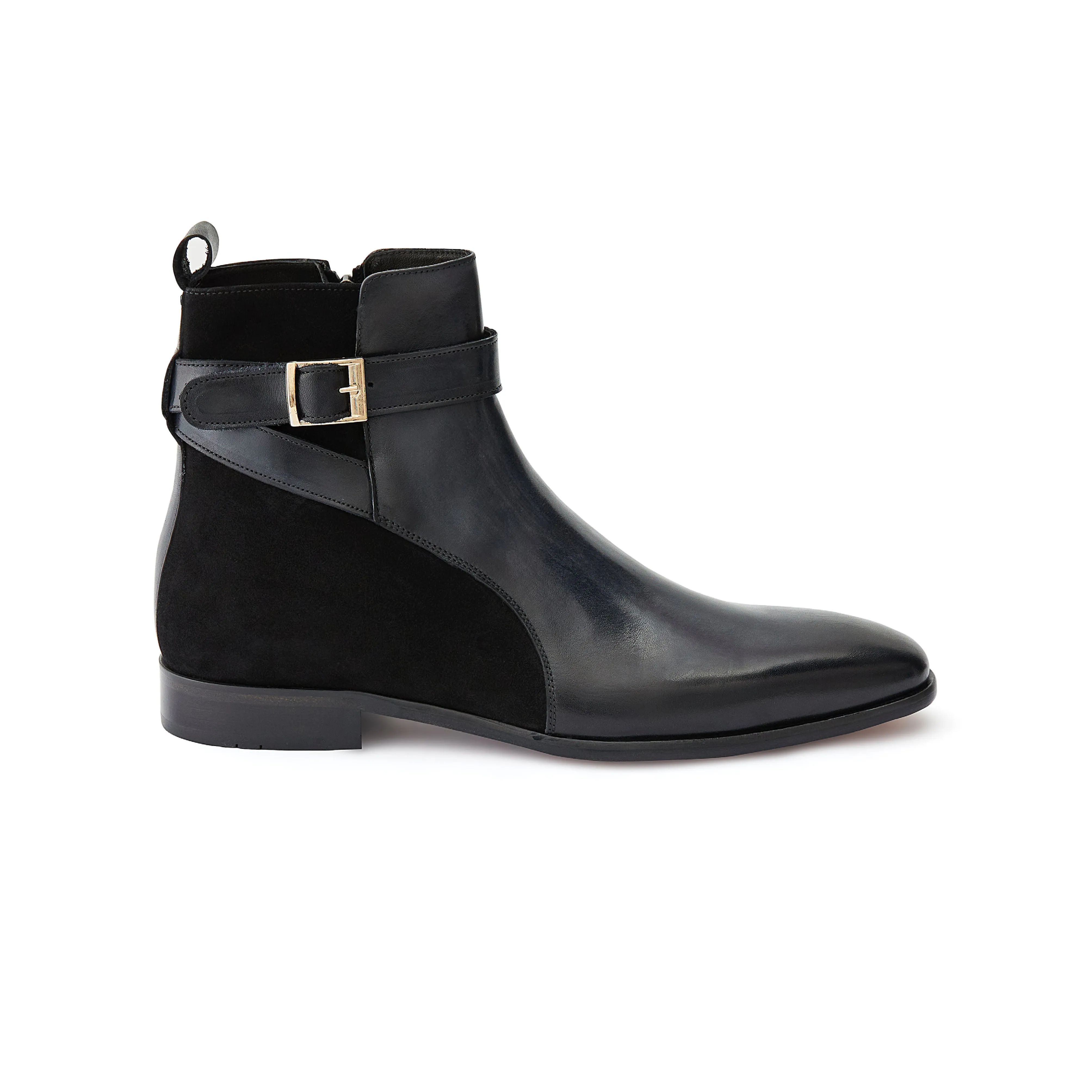 Men's Calf Leather Handmade Chelsea Boots M10002