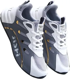 Men's Casual and Comfortable Training Shoes, Walking Low-top Lace Sneakers, Outdoor Activities and Travel Fashion Sneakers