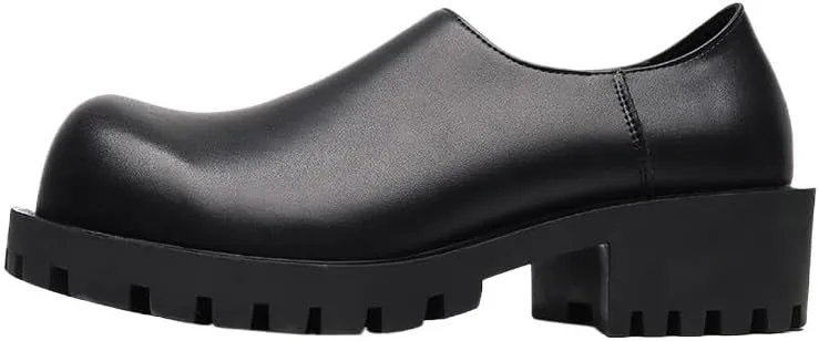 Men's Casual Dress Loafers Business Shoes Fashion Sneakers Round Toe Slip-On Fashion Low Top Casual Business Formal Shoes