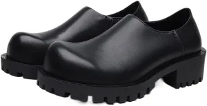 Men's Casual Dress Loafers Business Shoes Fashion Sneakers Round Toe Slip-On Fashion Low Top Casual Business Formal Shoes
