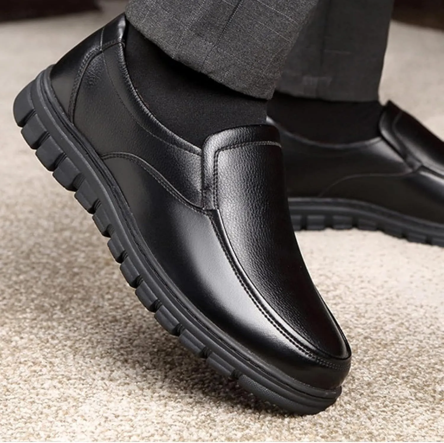 Men's Casual Shoes, Business Driving Shoes, Party and Wedding Comfortable Leather Shoes
