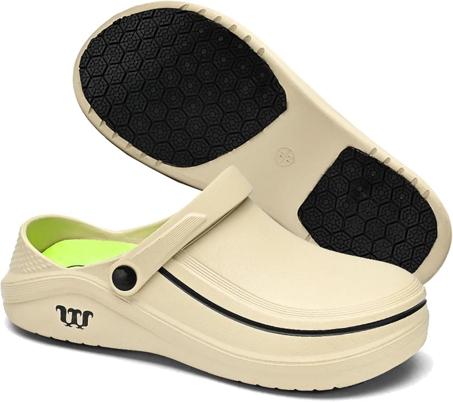 Men's Casual Work Toe Toe Solid Color Soft Sole Fashion Sandals Double Strap Sandals Men Slippers