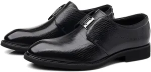 Men's Dress Shoes Classic Slip On Pointed Toe Formal Shoes Business Oxfords Shoes for Men