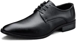Men's Dress Shoes Patent Leather Classic Formal Mens Oxfords Shoes Men Lace-up Tuxedo Shoes