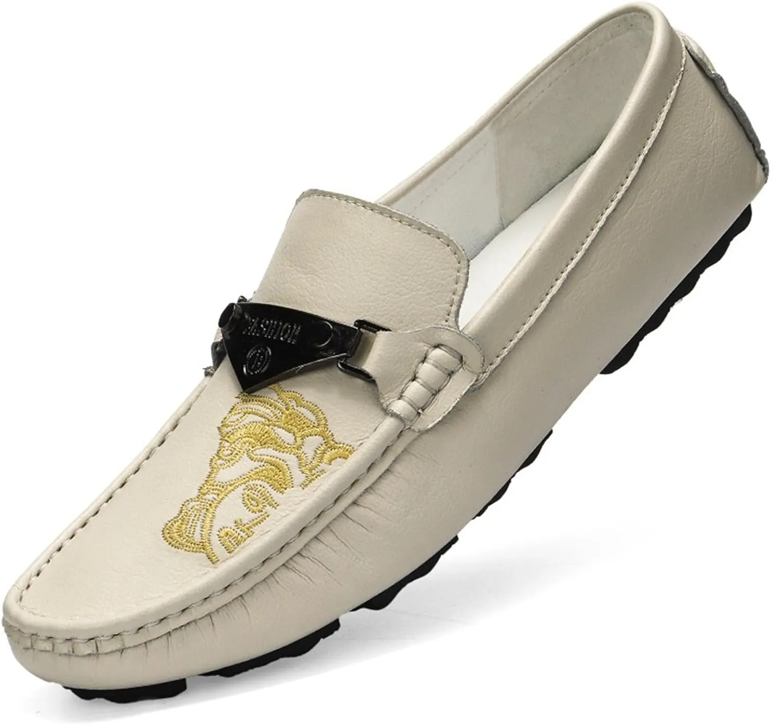 Men's Fashion Penny Loafers Moccasin Driving Shoes Slip on Business Casual Shoes