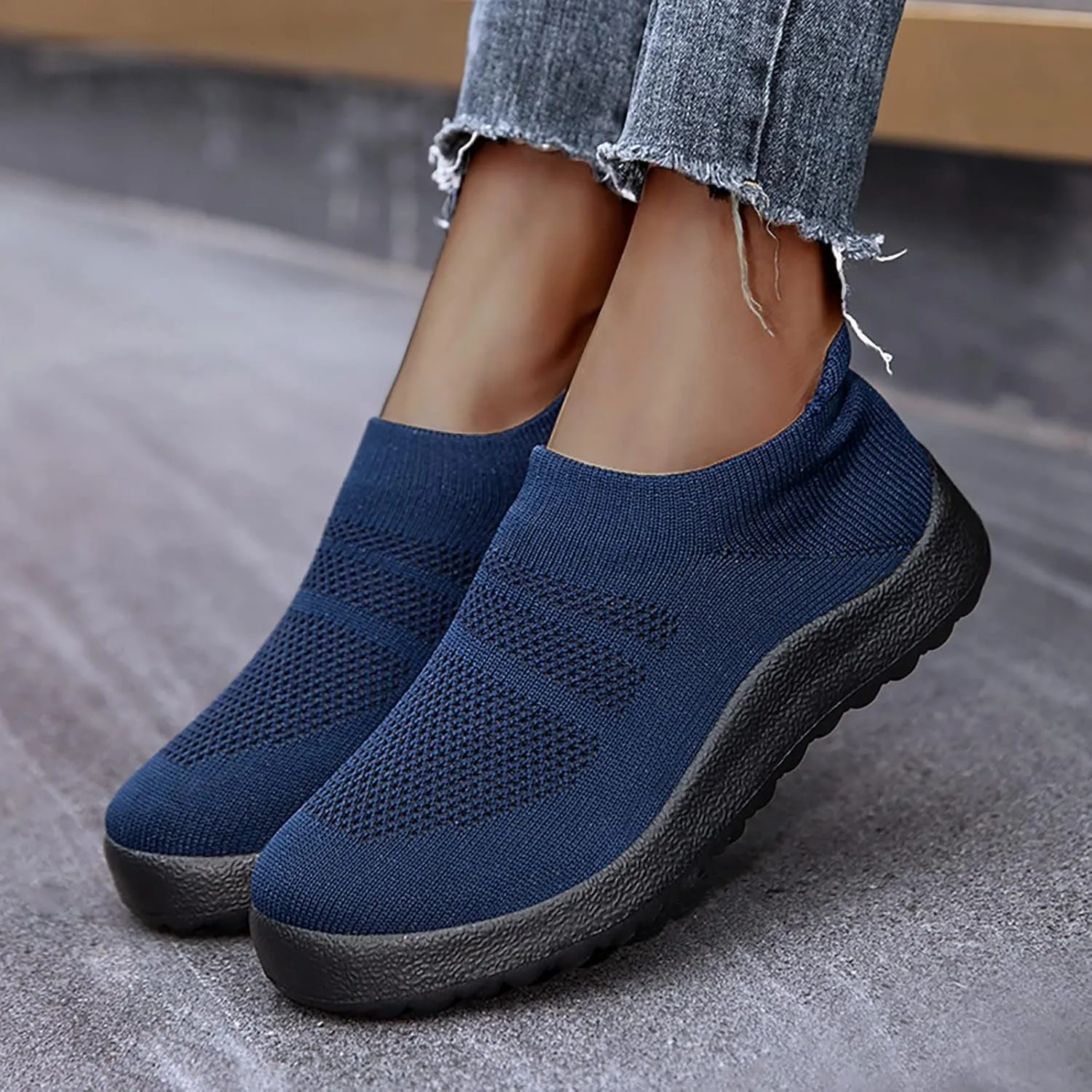 Men's Fashion Sneakers Mens Slip on Shoes Sneaker for Men Slip on Shoe for Men Sport Breathable Sneaker