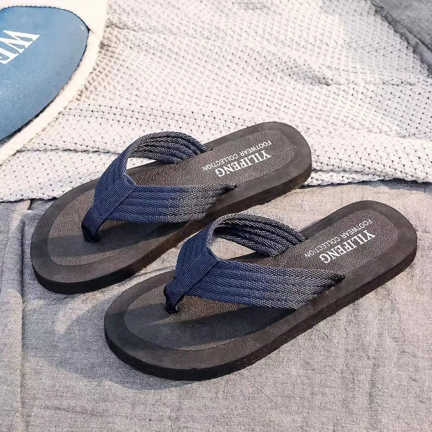 Mens Flip Flops Comfort Orthotic Thong Sandals Flip Flops for Men Comfort Casual Thong Sandals Outdoor