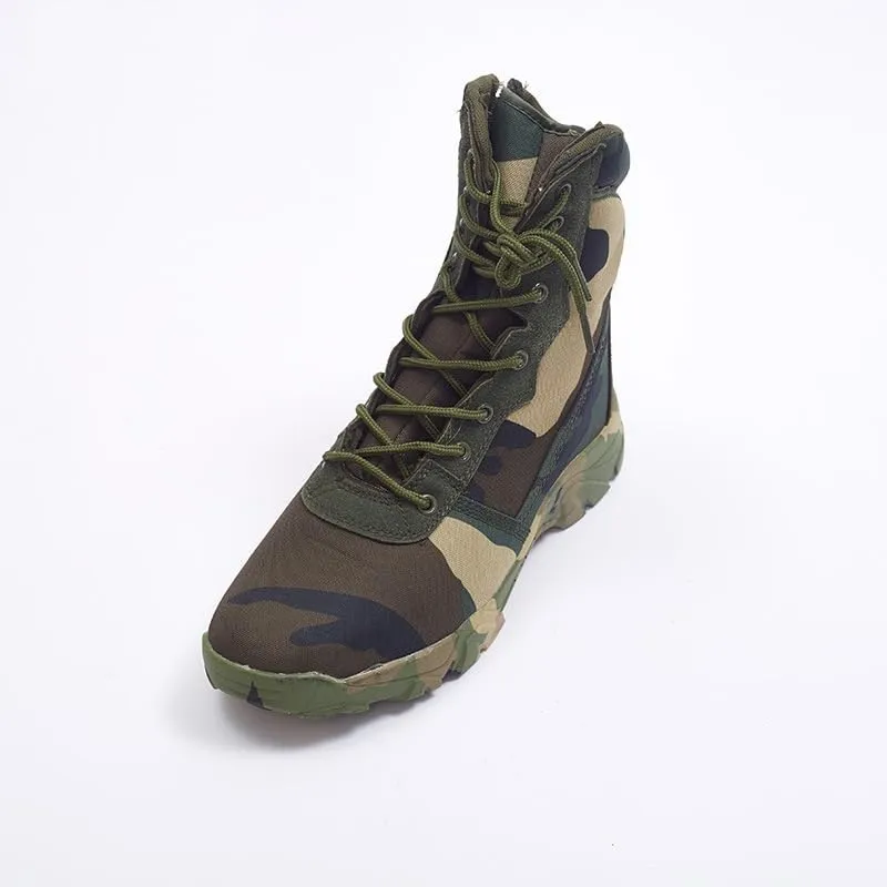 Men's Hiking Work Boots Men's Tactical Boots Waterproof Summer Camp Outdoor Desert Boots