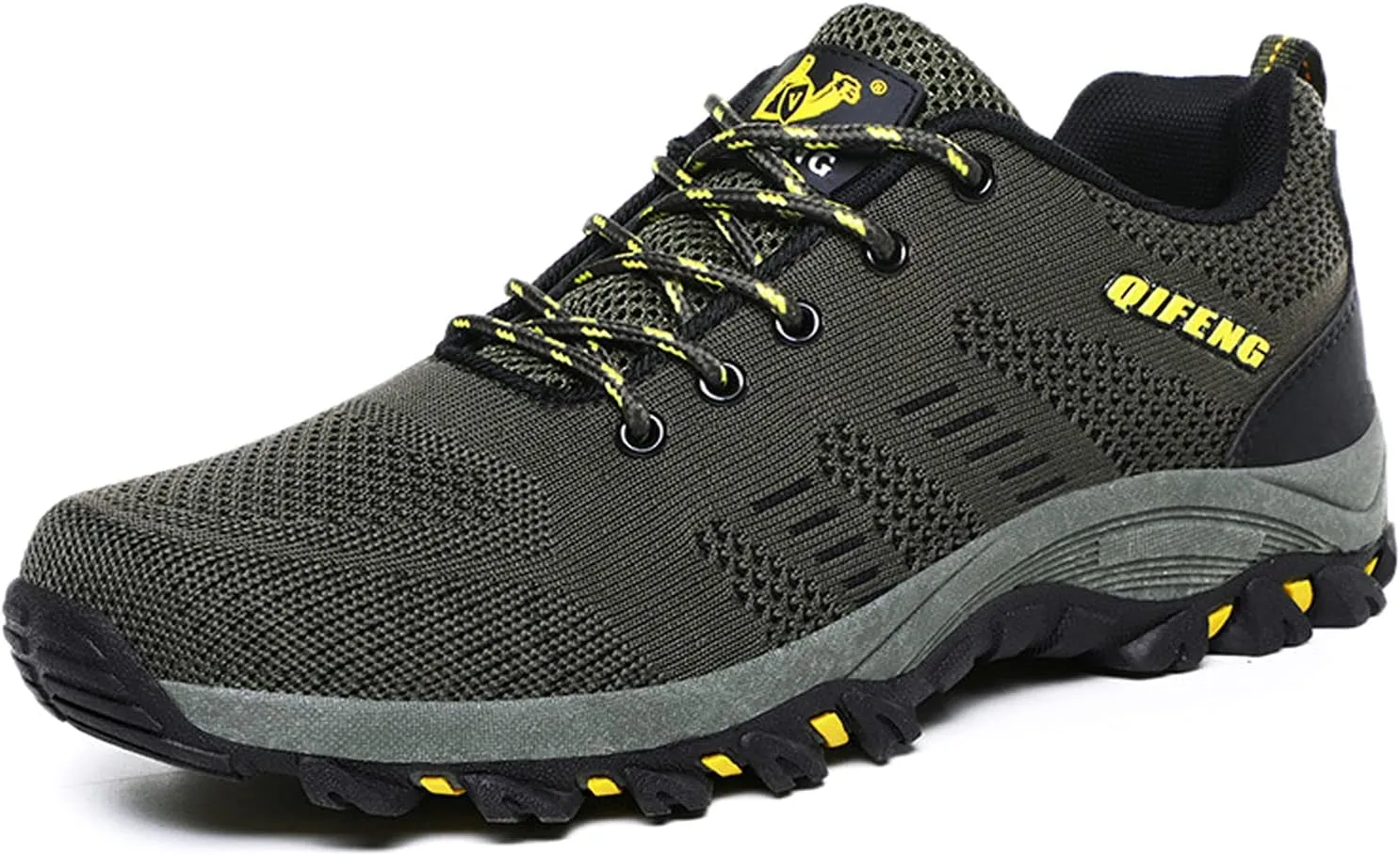 Men's Lightweight Walking Trainers Hiking Trekking Shoes Breathable Low Rise Outdoor Shoes