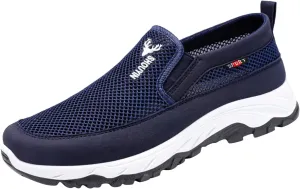 Men's Mesh Knit Slip-on Loafers Casual Shoes Casual Penny Driving Loafers Comfortable Breathable Slip On Boat Shoes for Men