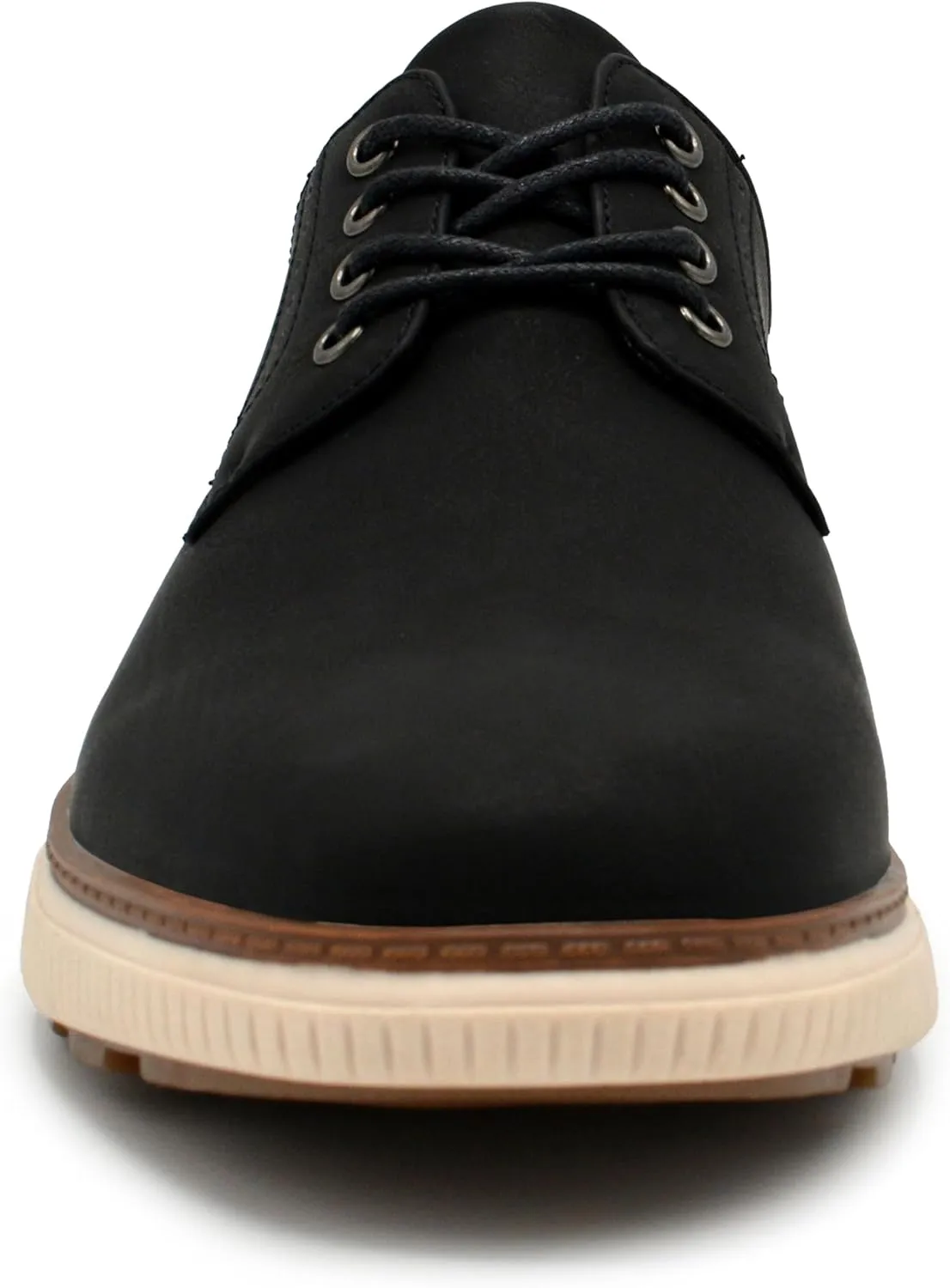 Men's Oxford Dress Shoes, Genuine Leather Lace-Up Formal Shoes for Office, Weddings & Business Wear