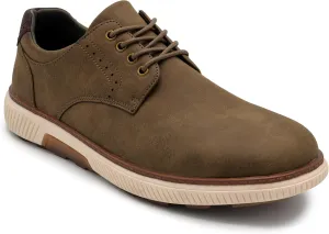 Men's Oxford Dress Shoes, Genuine Leather Lace-Up Formal Shoes for Office, Weddings & Business Wear
