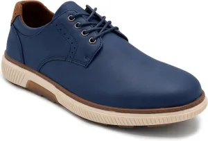 Men's Oxford Dress Shoes, Genuine Leather Lace-Up Formal Shoes for Office, Weddings & Business Wear