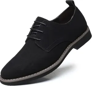 Men's Oxford Shoes Classic Wingtip Lace-Up Dress Casual Luxury Business Work Formal Shoes