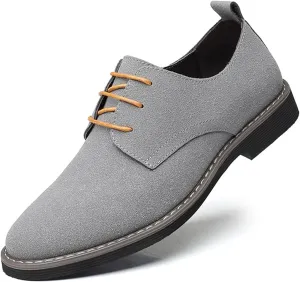 Men's Oxford Shoes Classic Wingtip Lace-Up Dress Casual Luxury Business Work Formal Shoes