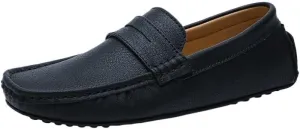 Men's Party Loafers Shoes Leather Uniform Outdoor Solid Color Tuxedo Wedding Slip Resistant Formal Slip-on