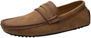 Men's Party Loafers Shoes Leather Uniform Outdoor Solid Color Tuxedo Wedding Slip Resistant Formal Slip-on