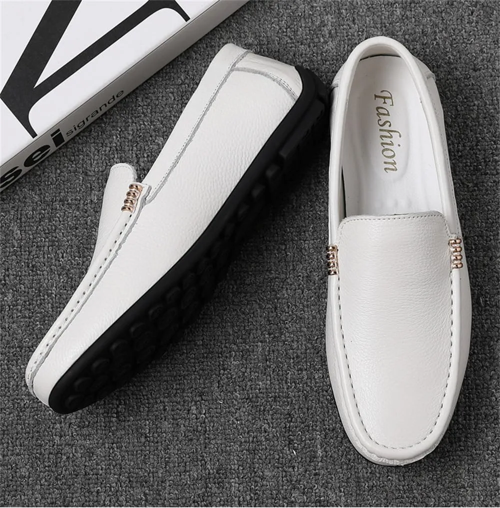 Men's Penny Loafers Moccasin Driving Shoes Slip on Business Casual Shoes