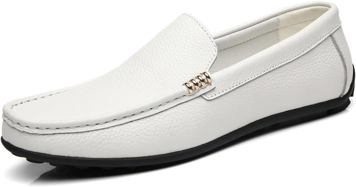Men's Penny Loafers Moccasin Driving Shoes Slip on Business Casual Shoes