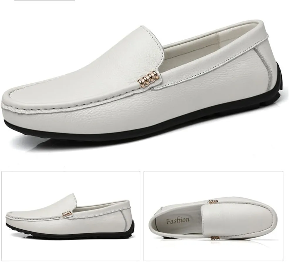 Men's Penny Loafers Moccasin Driving Shoes Slip on Business Casual Shoes