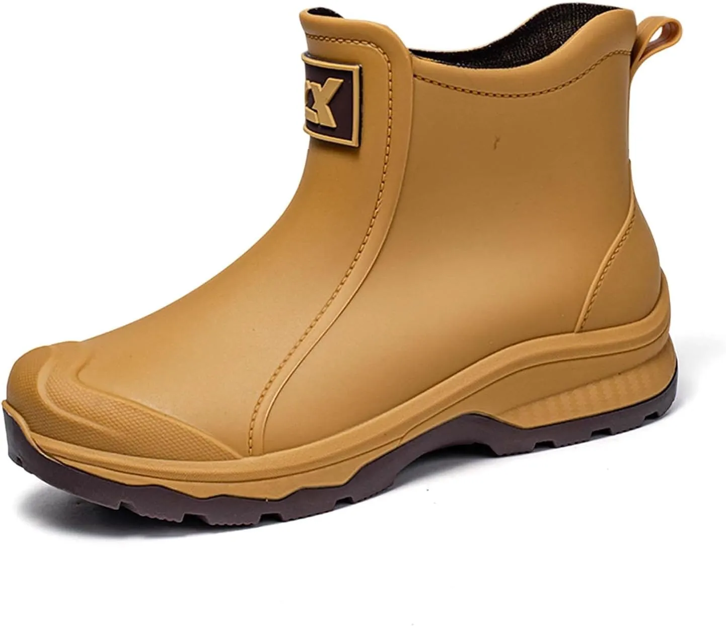 Men's Rain Shoes for Outdoor Activities Comfortable Slip Rubber Boots Ideal for Gardening Fishing Hiking and