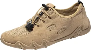 Mens Running Shoes Non-Slip Barefoot Footwear Wading Sneakers Slip On Platform Casual Trainers Comfortable Sneaker Mesh Lightweight Breathable Outdoor Shoes