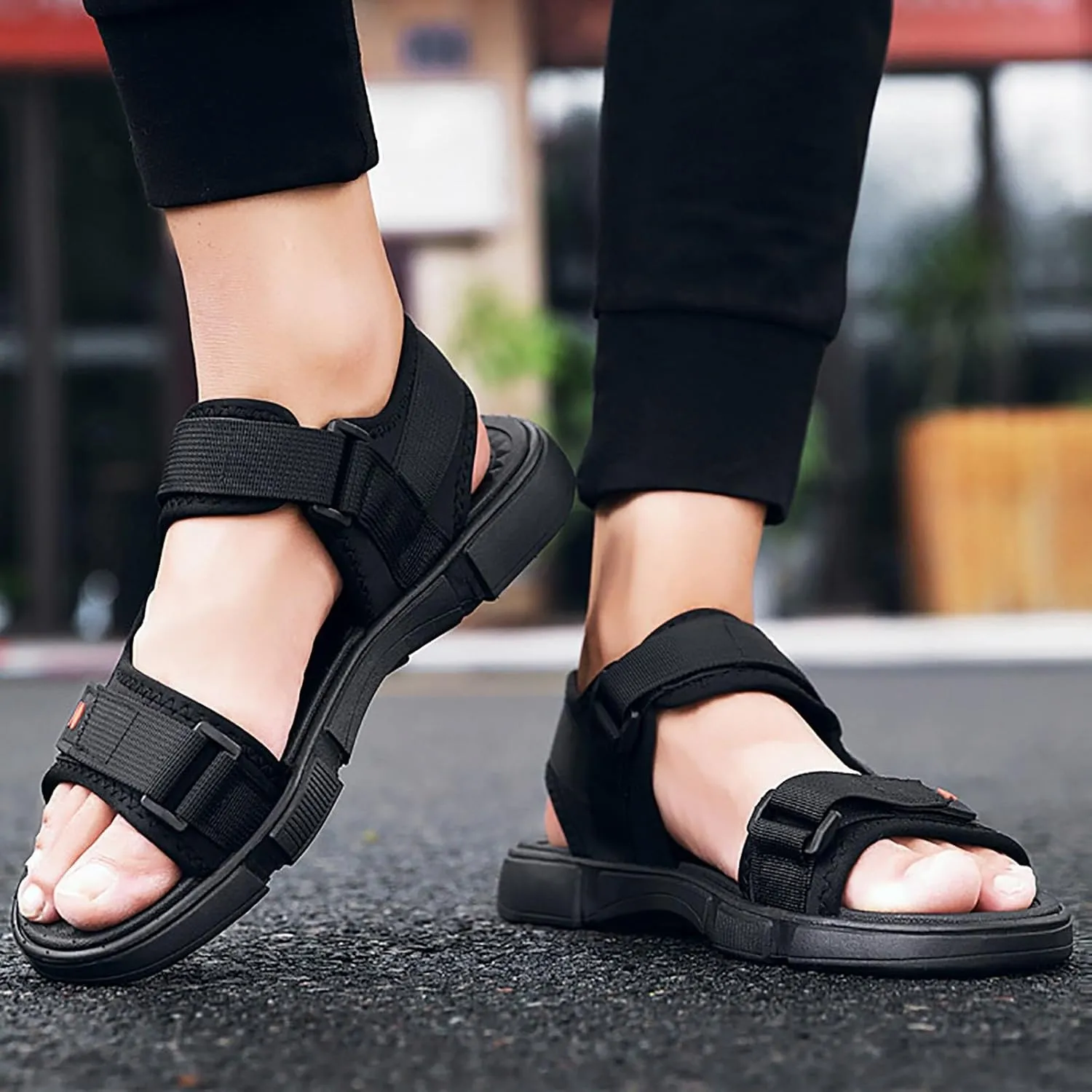 Mens Sandals Sandal for Men Mens Beach Sandals Lightweight Comfortable Non Slip Beach Hiking Sandal