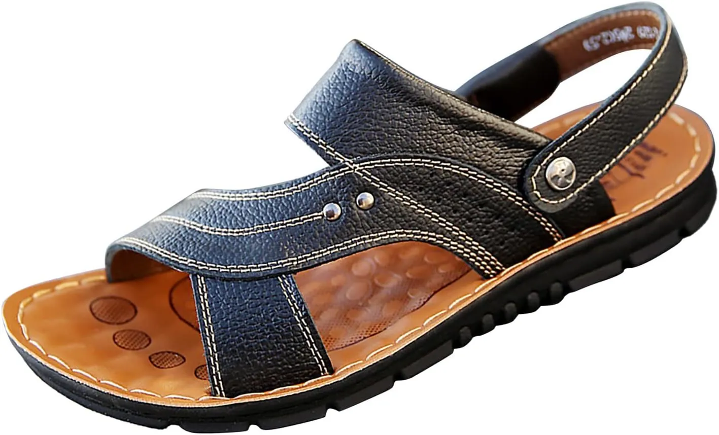 Mens Sandals Sandal for Men Mens Beach Sandals Open Toe for Indoor and Outdoor Non Slip Hiking Comfort Sandal